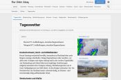 Externer Link: NZZ Wetter